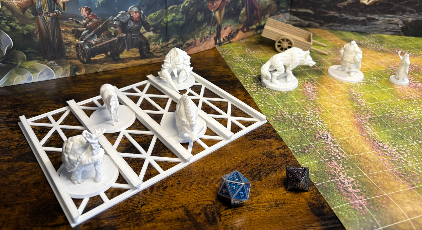50mm Miniature Organizer - Tabletop Miniature Storage